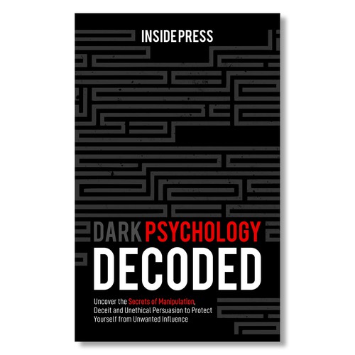 Intriguing Cover for Book on the "Mysteries of Dark Psychology" Design by Sancheeta007