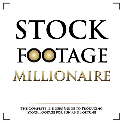 Eye-Popping Book Cover for "Stock Footage Millionaire" Réalisé par Monika Zec