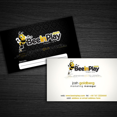 Design di Help BeeInPlay with a Business Card di Project Rebelation