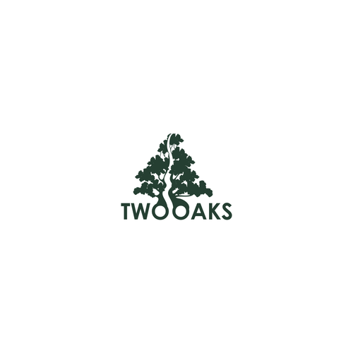 Construction, 3 business owners, use the work TWO oaks in our logo , very bold and intense  graphic Design by Vitto.juice