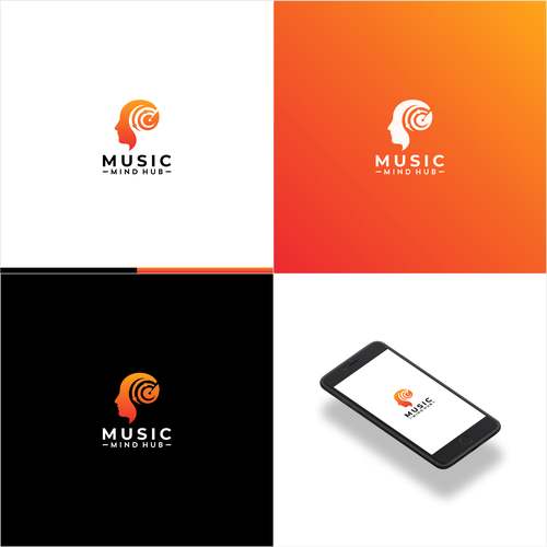 A logo with impact for global membership platform which revolutionises mental health in music Design by deer203A