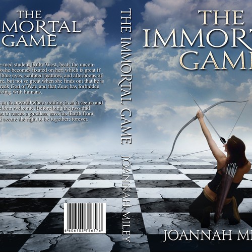 Unique book cover for suspenseful paranormal-romance novel! Design by Chameleonstudio74