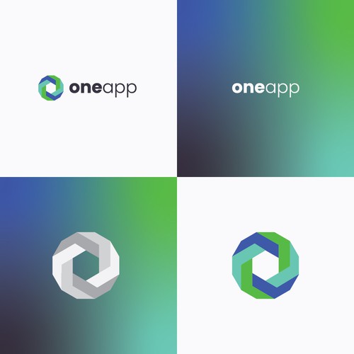 oneapp logo-ontwerp door Nikolas Elia