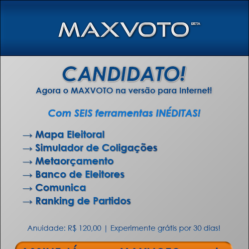 Proposta di design per un contest della categoria Modello e-mail realizzata da BrainstormTutoriais