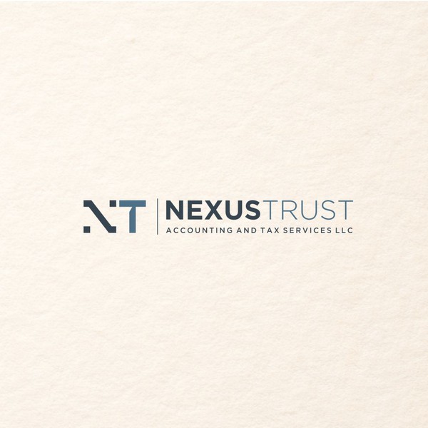 High-End Minimal Logo Design for Professional Accounting & Forensic Services