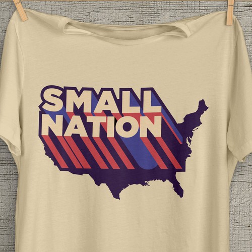 Small Nation T-Shirt Design Contest Design by _roe