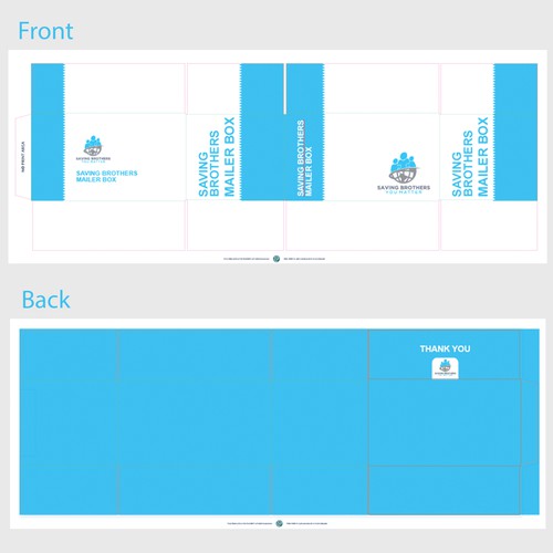 コンペ「Create a Cool Shipping Box for a Global Organisation」のデザイン by Hediyye.studioさん 