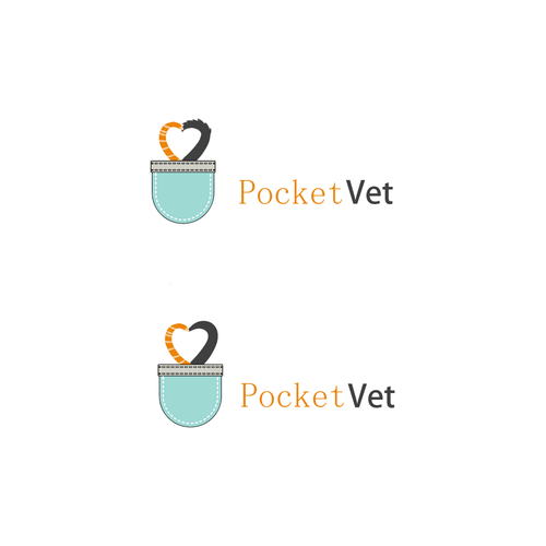 Create a logo for a disrupting mobile vet company Design by Krstn Prlt