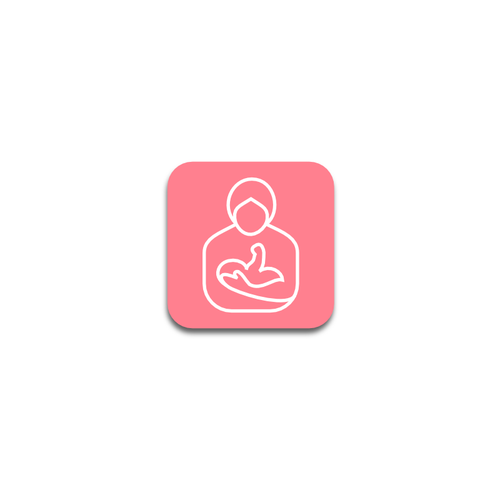 App icon for breast feeding app Design by K-Art Lab
