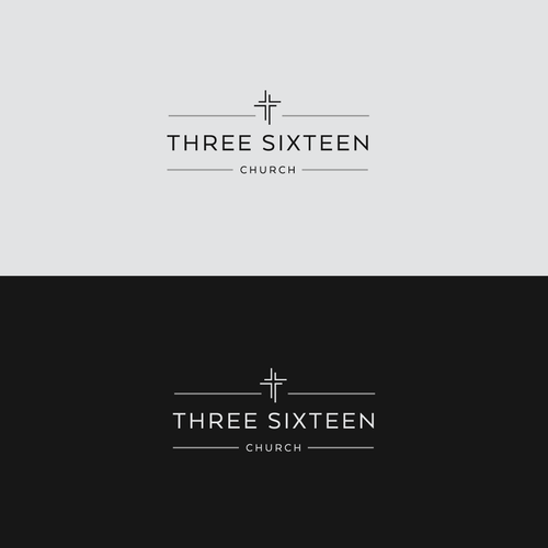 Can you turn the name "Three Sixteen Church" into a cool logo? Design von Forte Graphics