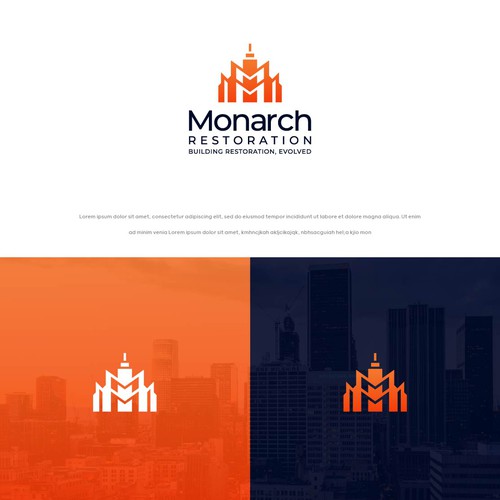 Design a modern clean logo package for a restoration company Design by Danny A