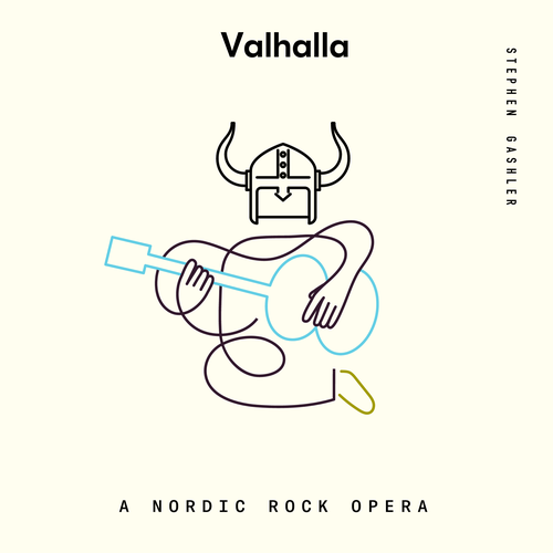 Designs Valhalla A Nordic Rock Opera (viking rock album cover