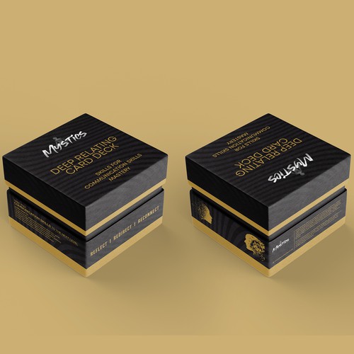 Diseño de Card Deck Packaging (Modern Luxury Style) de Grafica Fiume