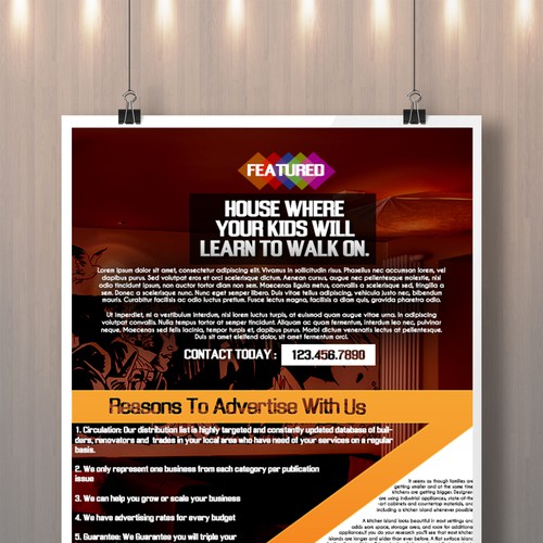 Eye Catching Advertising Magazine Layout needed for the Home Build Industry Design by iamGrv