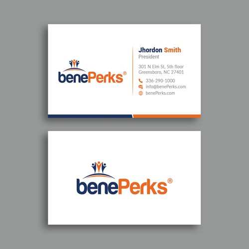 Biz Cards for fast growing company Diseño de Branding_BD