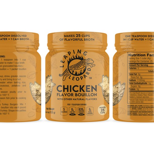 Launch Leaping Leopard Bouillon - An Additional Item to Leaping Leopard Food Enhancers!! Design by EffieK