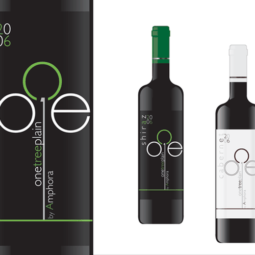 One Tree Plain wine label Design von Balloonman