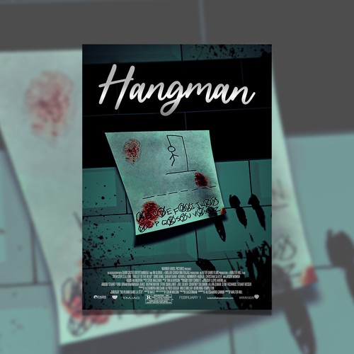 Thriller/Horror short film poster design! Design by tusiah