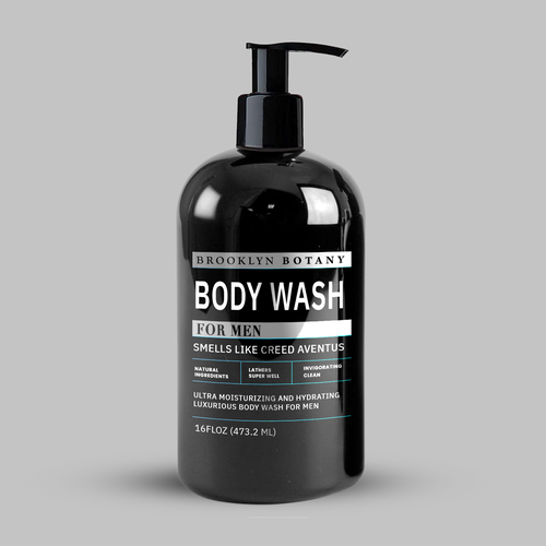 Design a Luxurious Men's Body Wash Design réalisé par Celtic✨