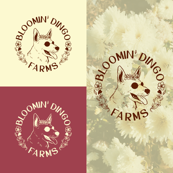 Design by hairobii titled "Bloomin' Dingo Farms"