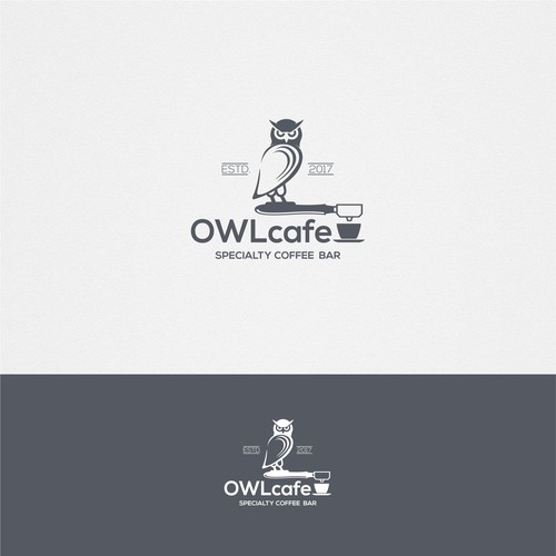 a new coffee shop logo design "owl cafe" Diseño de DedovArt