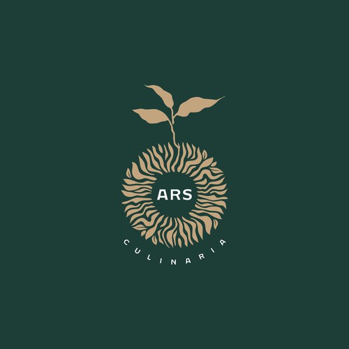 Design crate a modern logo for a young plant-based food company in Zurich.  Enjoy the art of culinary. por bayudaswara