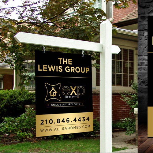 Design a Luxury Real Estate Sign | Signage contest