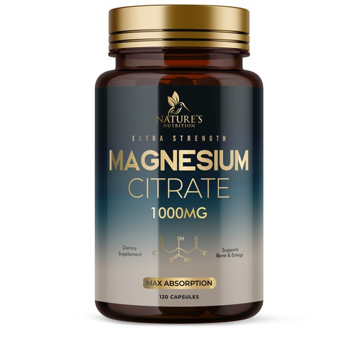 Premium Magnesium Citrate Design needed for Nature's Nutrition Design by UnderTheSea™