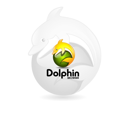 New logo for Dolphin Browser Design por Infinity_sky