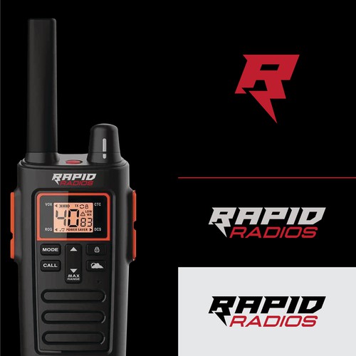 Masculine and Hip design for Walkie Talkie Brand Design by RaccoonDesigns®