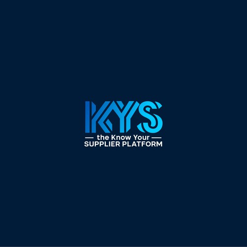 Logo for suppliers data platform Design by S H A Y