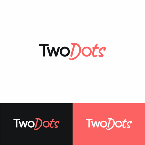 Two Dots Software Fraud Prevention Logo Design - Modern and Simple! Design by hwa_dsgn