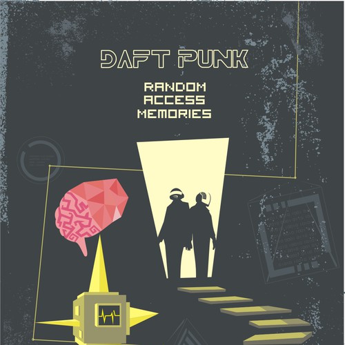 99designs community contest: create a Daft Punk concert poster Design by maneka