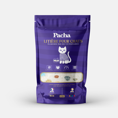 Cat Litter startup Minimalistic packaging - Contest Design by SONUPARMAR