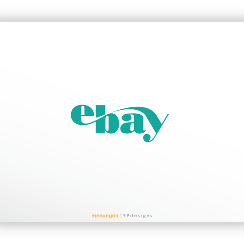 Diseño de 99designs community challenge: re-design eBay's lame new logo! de menangan