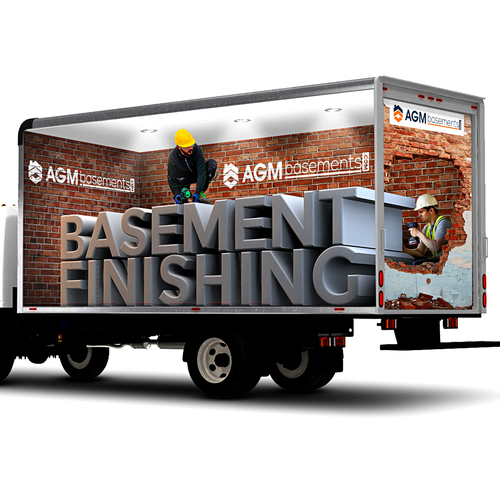 3D Trailer wrap-ontwerp door Artpaper ✪