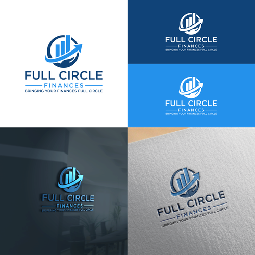 Simple but eye catching Full Circle logo for retirees Design by Maniacc_Design