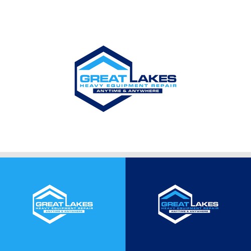 Creative design for heavy equipment repair in the state of Michigan Design by Young Creations