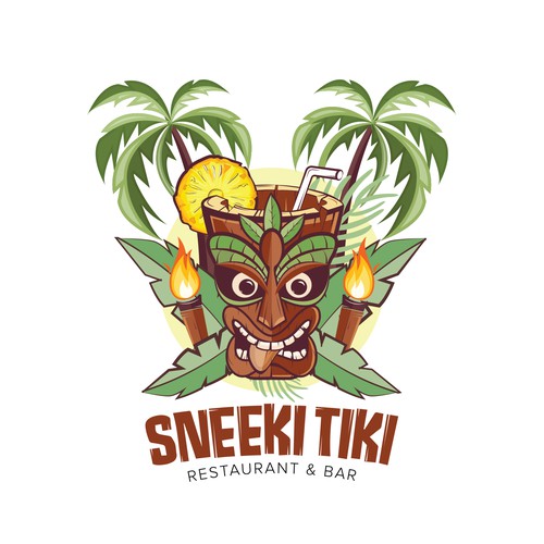 Tiki Bar Design! Design by Milon™