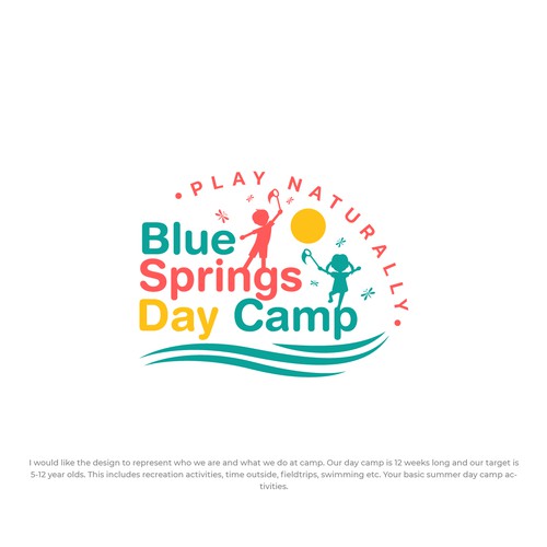 Help us discover our brand for summer day camp! Design by StudioJack