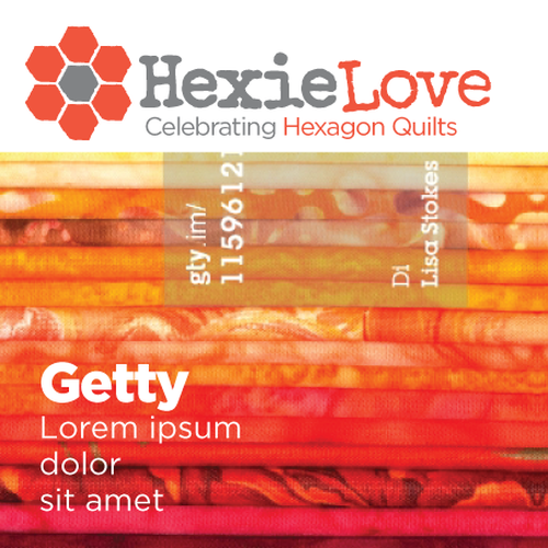 Diseño de Create a hexagon inspired magazine logo for the quilt magazine, Hexie Love. de shimu