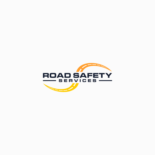 road safety logo design