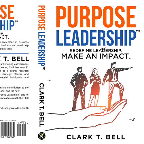 Purpose Leadership Book Cover Design by Bigpoints