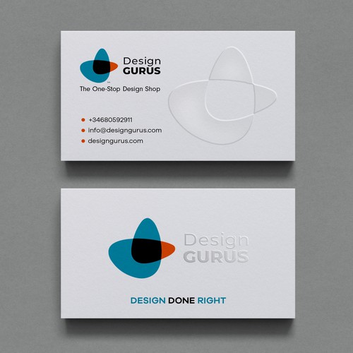 Birendra Chandra DasさんのBusiness Card for DesignGurus.comデザイン