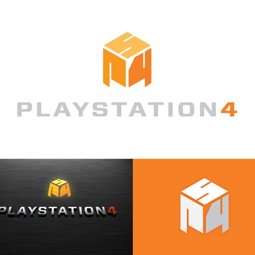 Community Contest: Create the logo for the PlayStation 4. Winner receives $500! デザイン by JUSTDONT