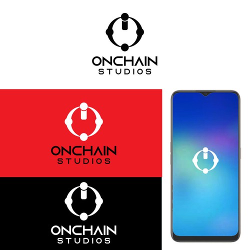 Logo for new Blockchain Gaming company Diseño de Color Dot