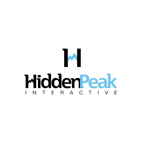 Logo for HiddenPeak Interactive デザイン by alexkeo