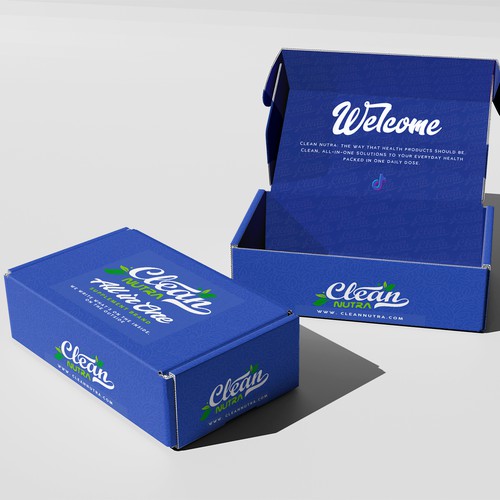 Influencer Branding Box Design Needed For Leading Health Brand Design by DagDigi