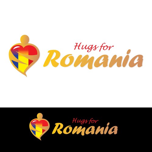 New logo wanted for Hugs For Romania Diseño de Živojin Katić