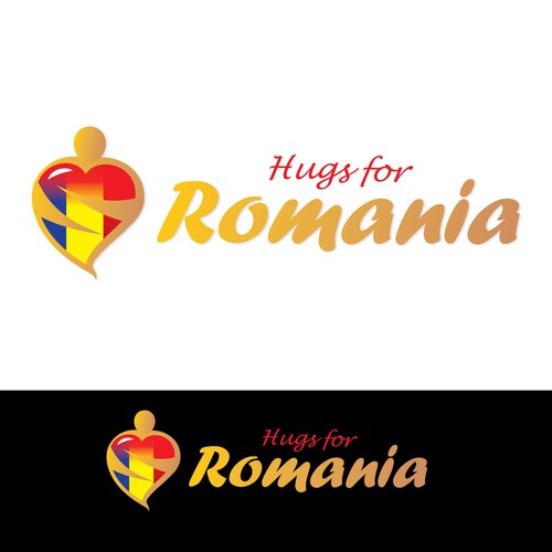 New logo wanted for Hugs For Romania Réalisé par Živojin Katić